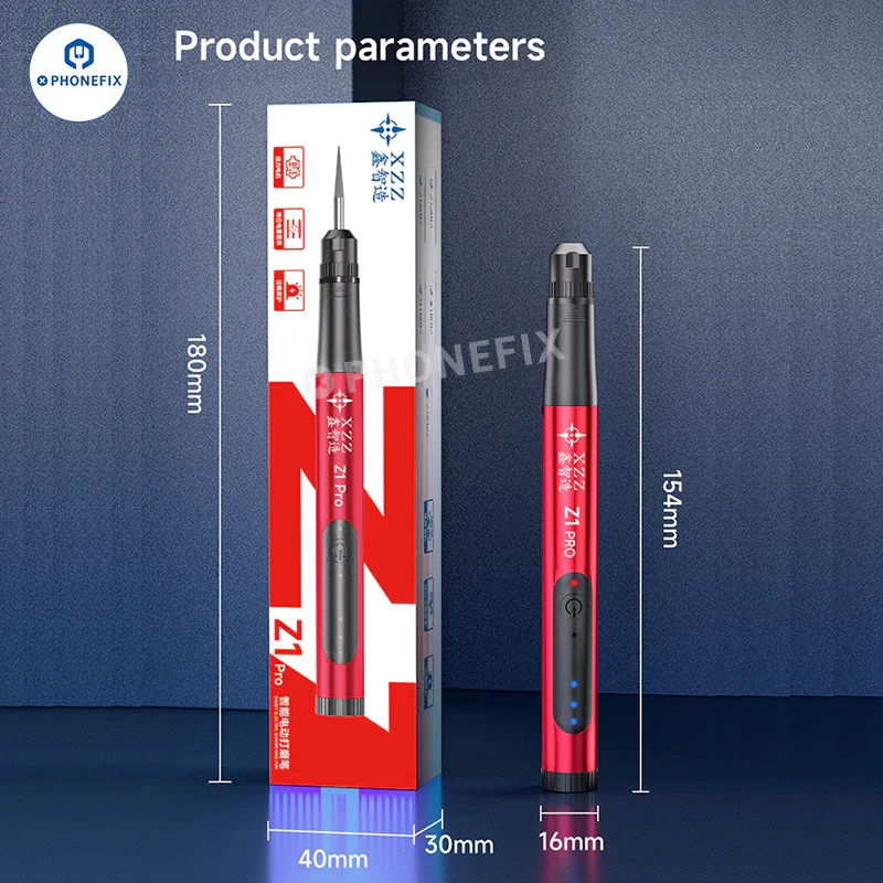 Stylo de polissage électrique XZZ Z1 Pro pour téléphone portable, outil de meulage de circuits imprimés