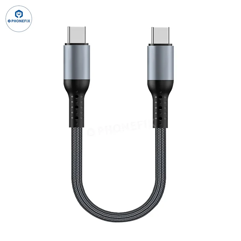 Câble de données de charge rapide Elbow PD Type-C Lightning pour téléphone portable