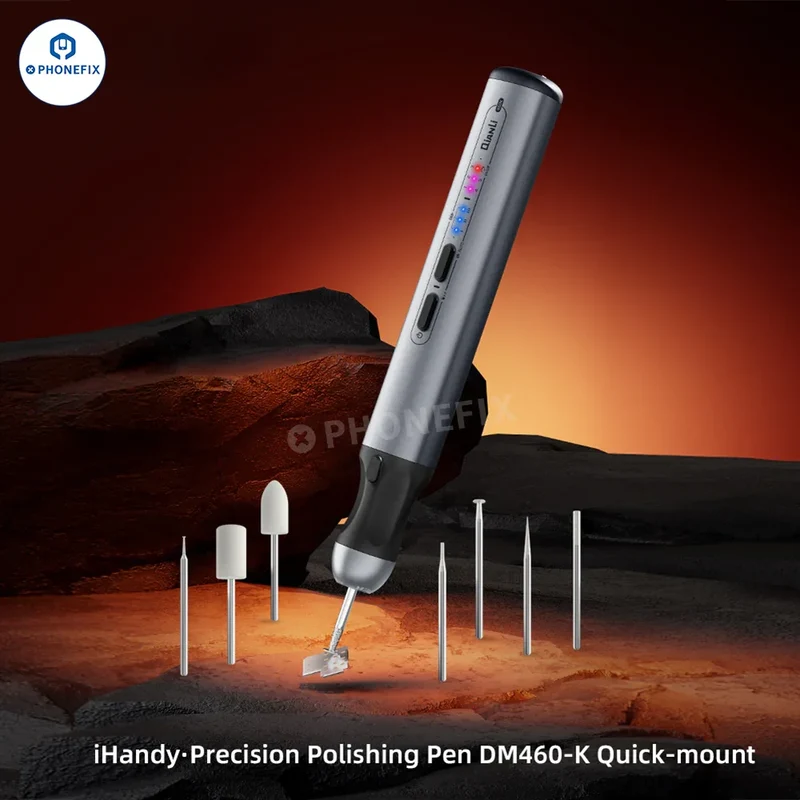 Stylo de polissage QIANLI iHandy DM460-K pour le meulage et la découpe de puces PCB