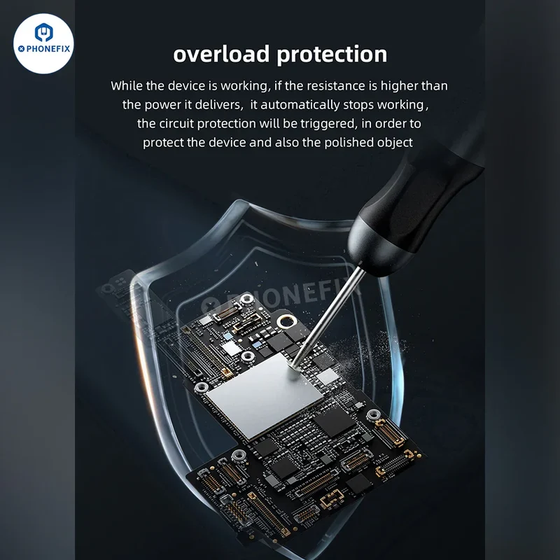 Stylo de polissage QIANLI iHandy DM460-K pour le meulage et la découpe de puces PCB