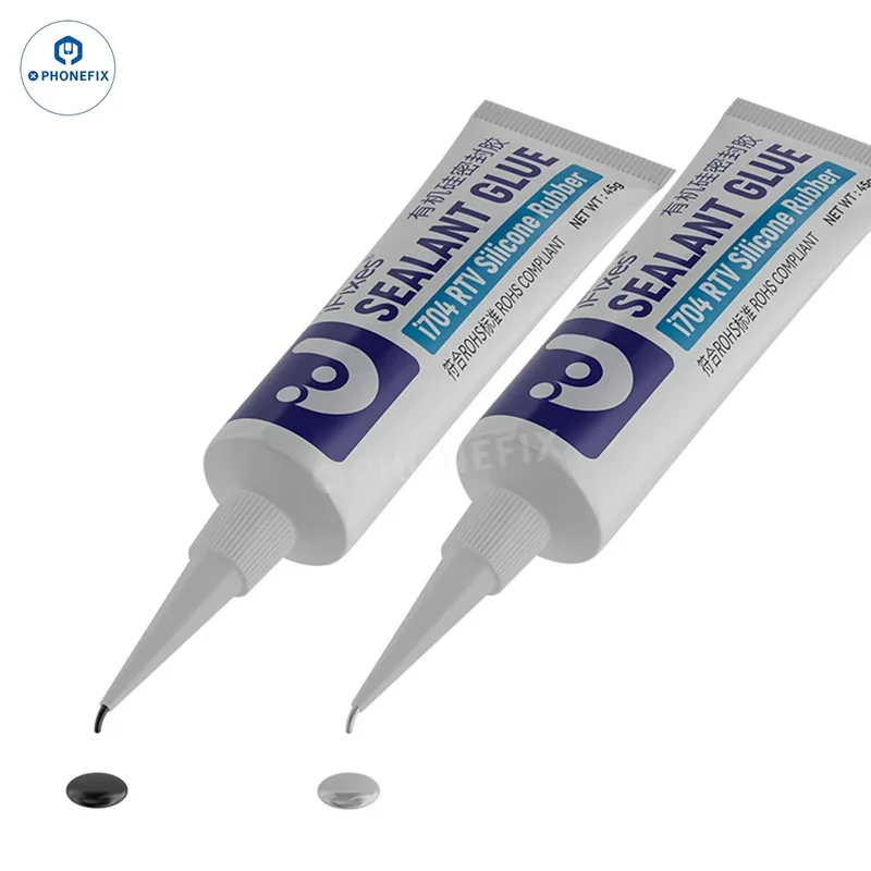 Colle d'étanchéité en caoutchouc silicone RTV iFixes i704 Pâte thermique pour processeur