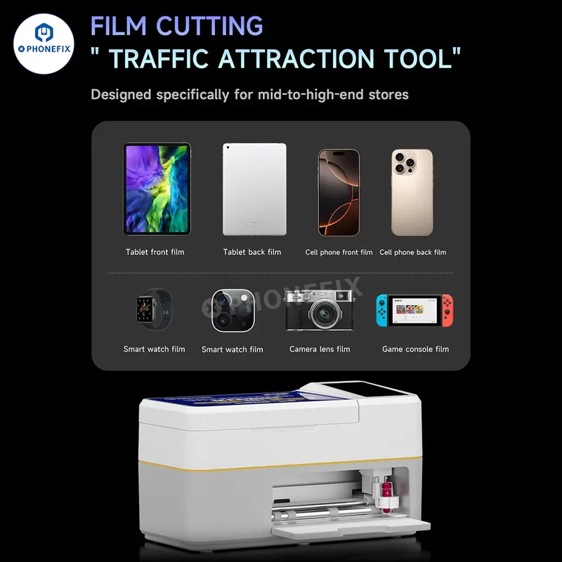 Machine de découpe et de laminage de films sérigraphiques MECHANIC Auto X450