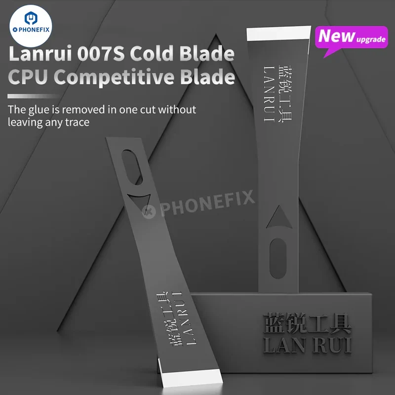 Couteau d'élimination de colle pour processeur mobile LANRUI 007 Cold Blade