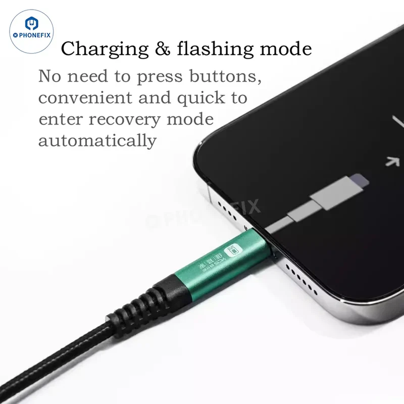 Câble de récupération YCS à double tête pour iPhone 6-16 Pro Max