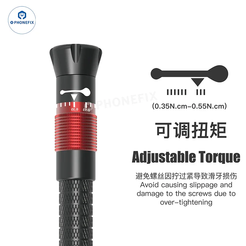 XUANHOU Kit de tournevis électriques portables pour la réparation de téléphones portables
