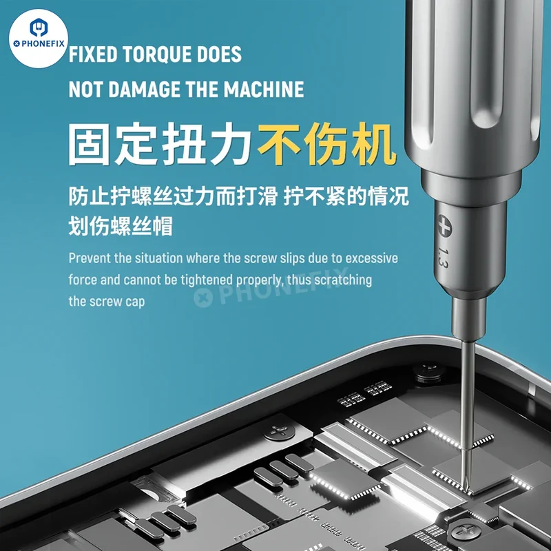 iFixes Tiktool iTK5 Mini Tournevis S2 Bit pour Réparation Téléphone