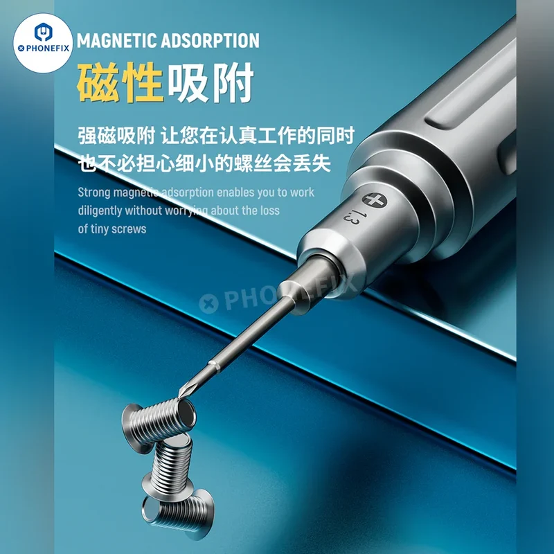 iFixes Tiktool iTK5 Mini Tournevis S2 Bit pour Réparation Téléphone