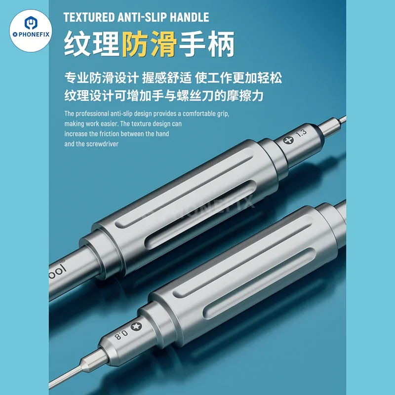 iFixes Tiktool iTK5 Mini Tournevis S2 Bit pour Réparation Téléphone
