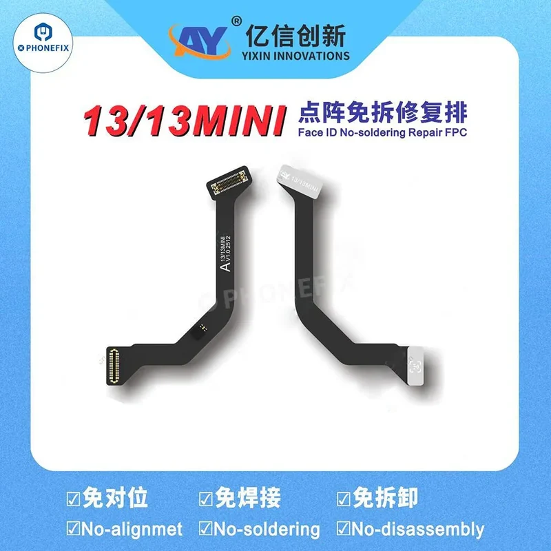 Programmateur A108 avec câble de réparation Face ID Tag-on pour iPhone 13-16 Pro Max