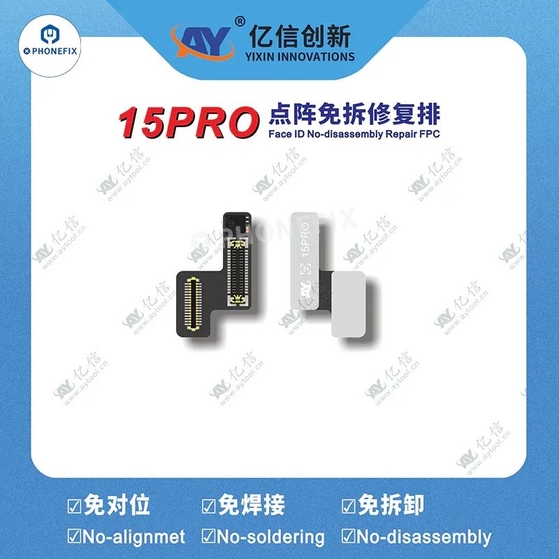 Programmateur A108 avec câble de réparation Face ID Tag-on pour iPhone 13-16 Pro Max