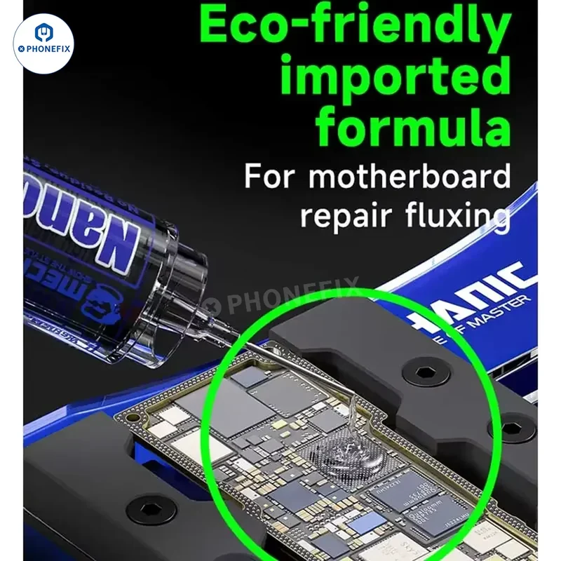Pâte de flux nano MECHANIC M35 pour réparation de soudure de circuits imprimés de téléphones