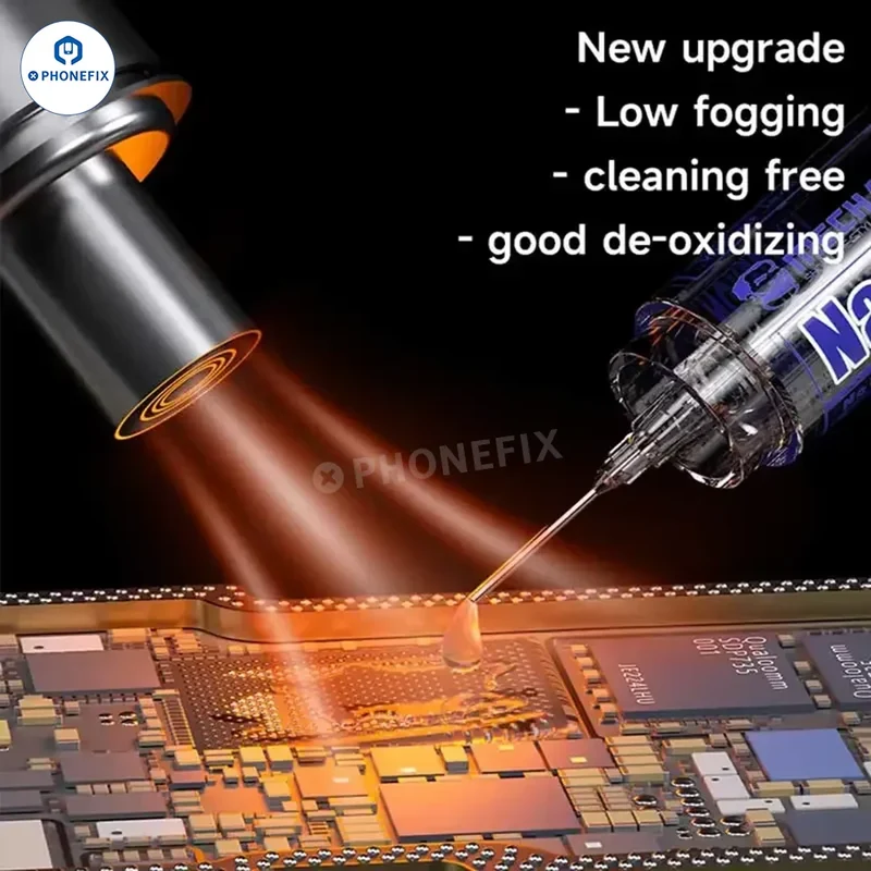 Pâte de flux nano MECHANIC M35 pour réparation de soudure de circuits imprimés de téléphones