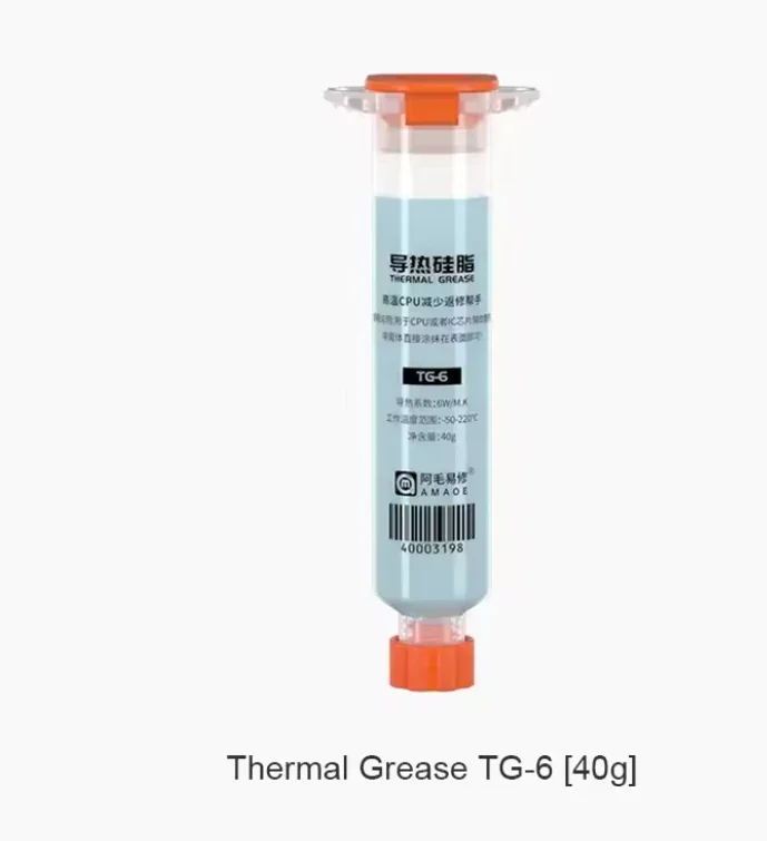 Pâte thermique YCS 100 g 4 W 6 W Graisse de dissipation thermique pour processeur Silicone