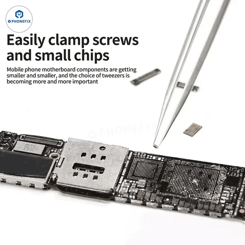 Pince à épiler de précision YCS 01 AK-00 pour réparation de téléphones portables