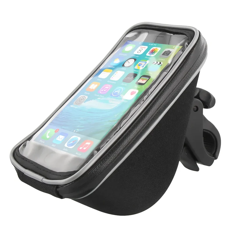 Support smartphone vélo avec rangement