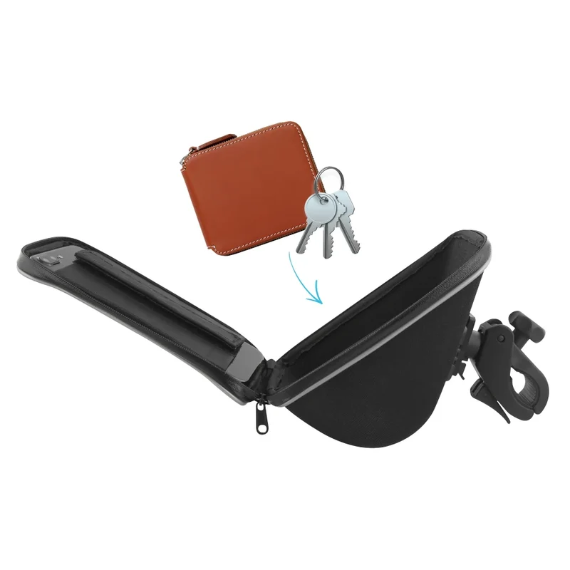 Support smartphone vélo avec rangement