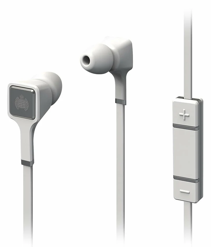 Ministry of Sound - Ecouteurs intra-auriculaires Blanc Filaire
