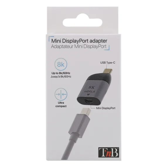Adaptateur USB Type-C vers Mini DisplayPort 8K