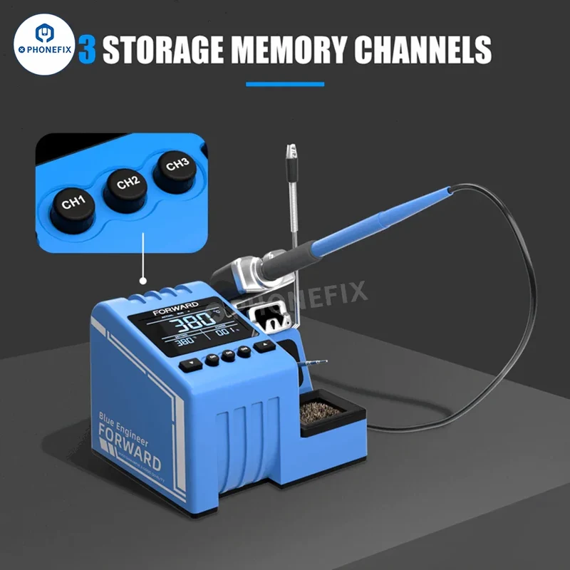 Station de soudage FORWARD BE01 80 W Blue Engineer