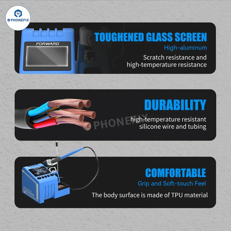 Station de soudage FORWARD BE01 80 W Blue Engineer