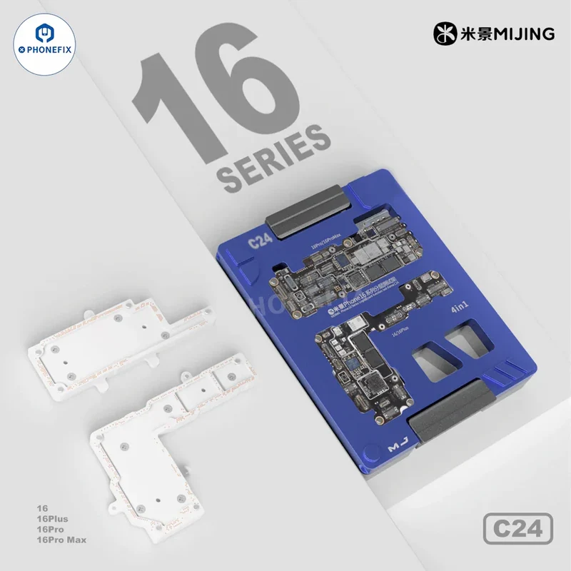 Dispositif de test de la couche intermédiaire de l'iPhone 24 de la série MIJING C16Pro