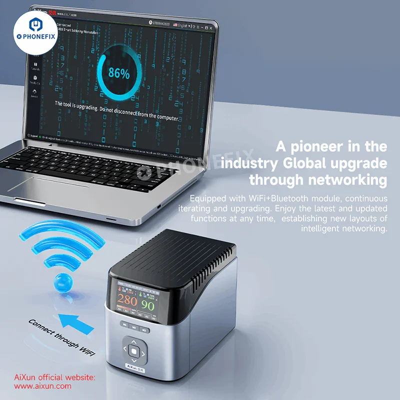 Poste de soudage intelligent AiXun T400 320 W avec poignée T225