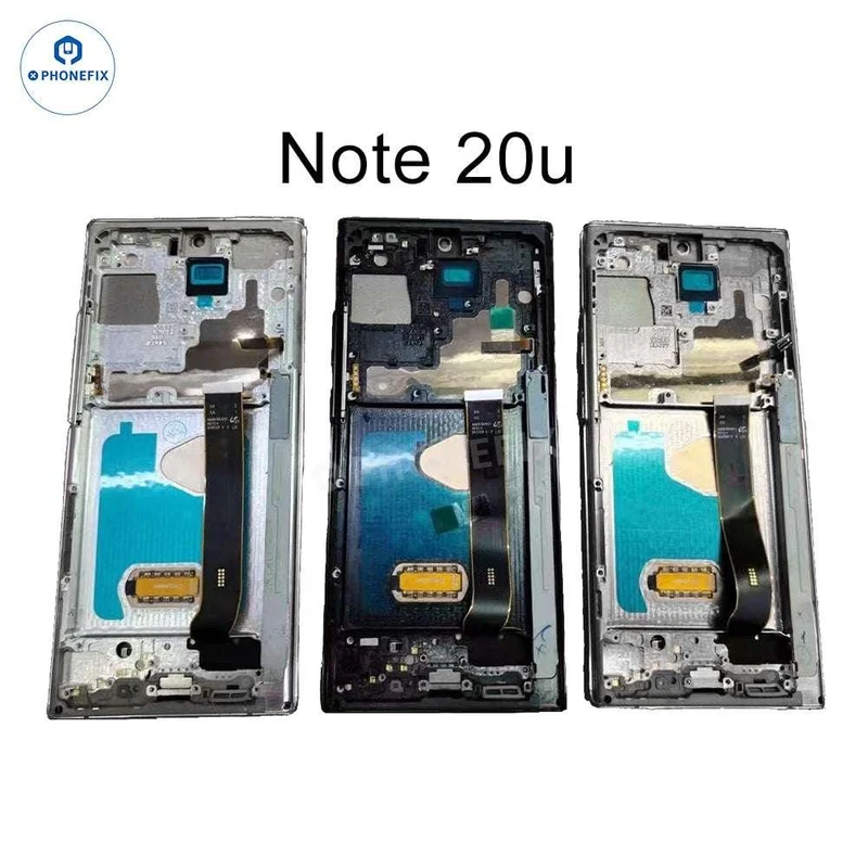 Pièces de rechange pour écran OLED Samsung Galaxy avec châssis