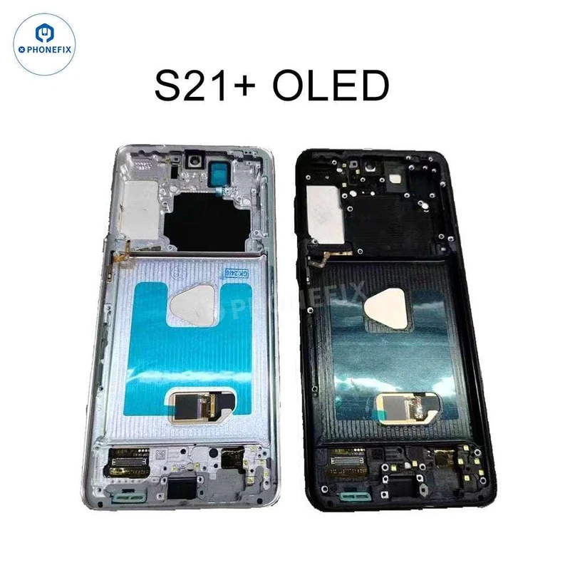 Pièces de rechange pour écran OLED Samsung Galaxy avec châssis