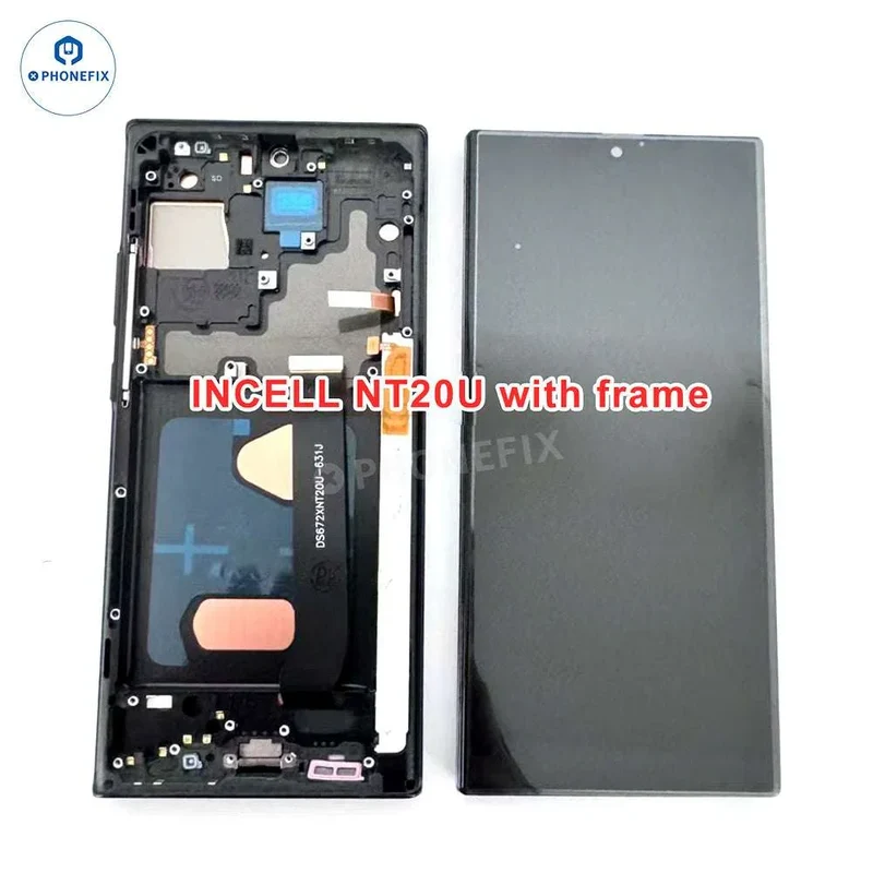 Écran LCD Incell avec châssis pour Samsung série Note/S