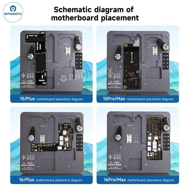 Programmateur EEPROM XZZ i6 pour iPhone 15-16 Pro Max
