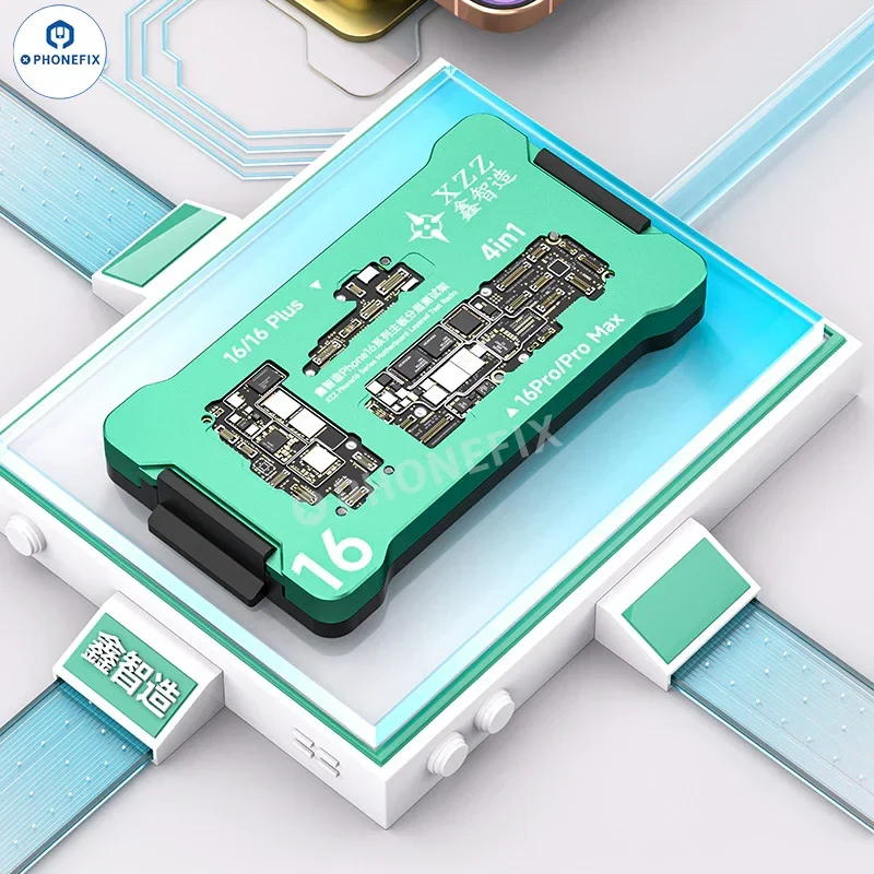 Test de superposition de la carte mère XZZ iSocket pour iPhone 16 Plus/16 Pro Max