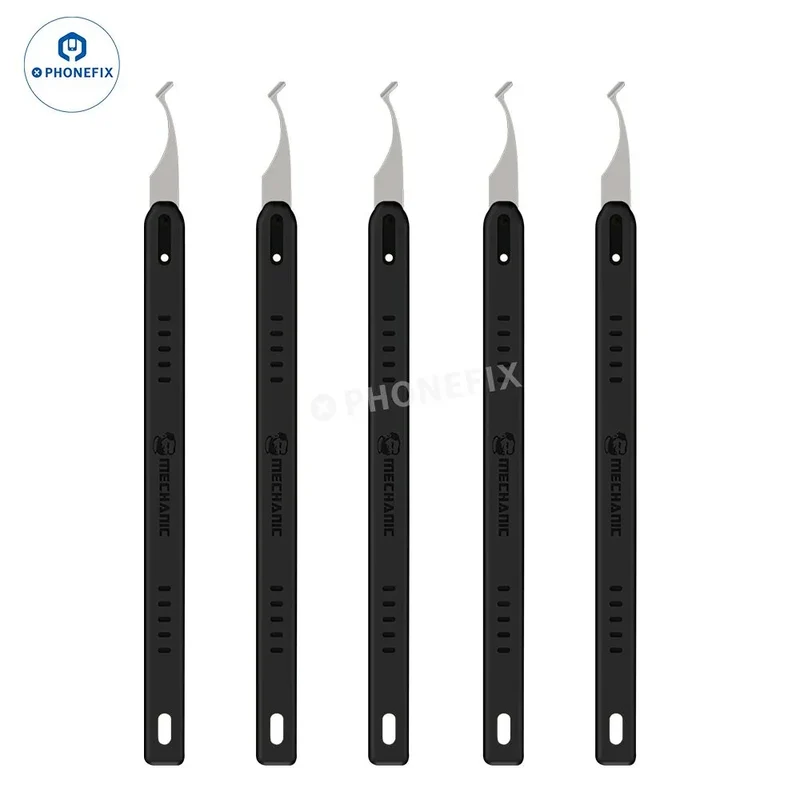 Jeu de 7 lames intégrées pour MÉCANICIEN Quick Edge IC pour retirer la colle