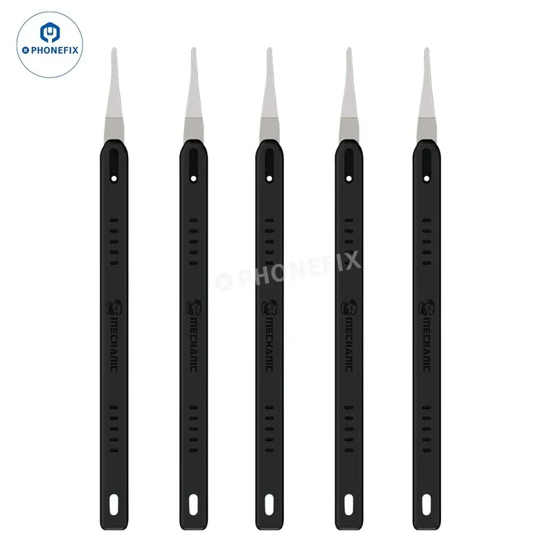 Jeu de 7 lames intégrées pour MÉCANICIEN Quick Edge IC pour retirer la colle