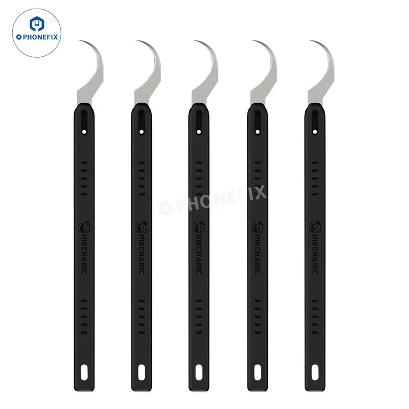Jeu de 7 lames intégrées pour MÉCANICIEN Quick Edge IC pour retirer la colle