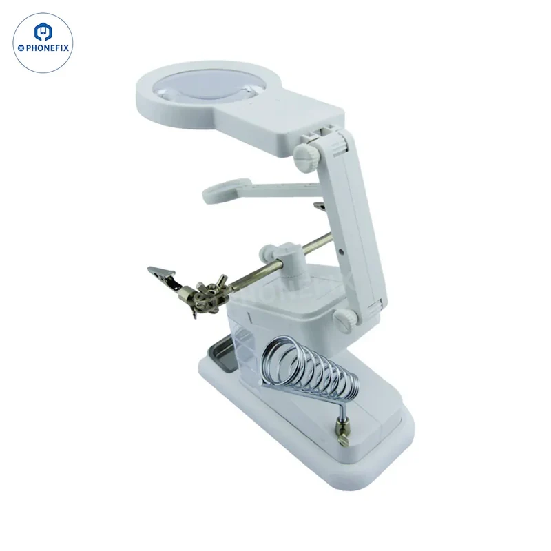 Loupe de soudage de bureau TH 7026 avec 10 LED