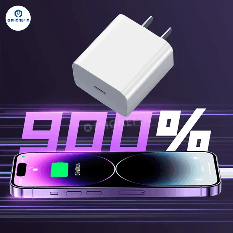 Kit de chargeur sans fil rapide et étui MagSafe pour iPhone 12-16 Pro Max