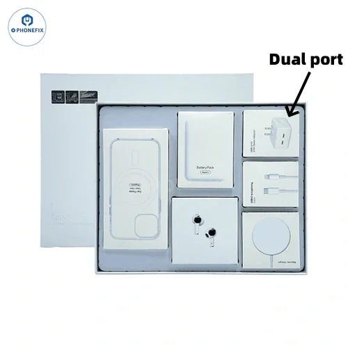 Kit de chargeur sans fil rapide et étui MagSafe pour iPhone 12-16 Pro Max