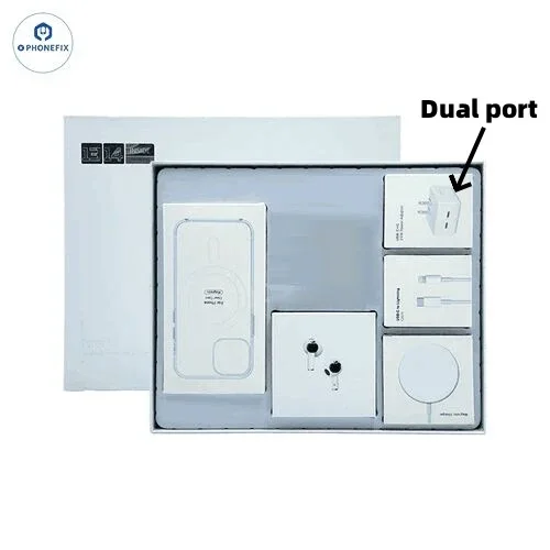 Kit de chargeur sans fil rapide et étui MagSafe pour iPhone 12-16 Pro Max