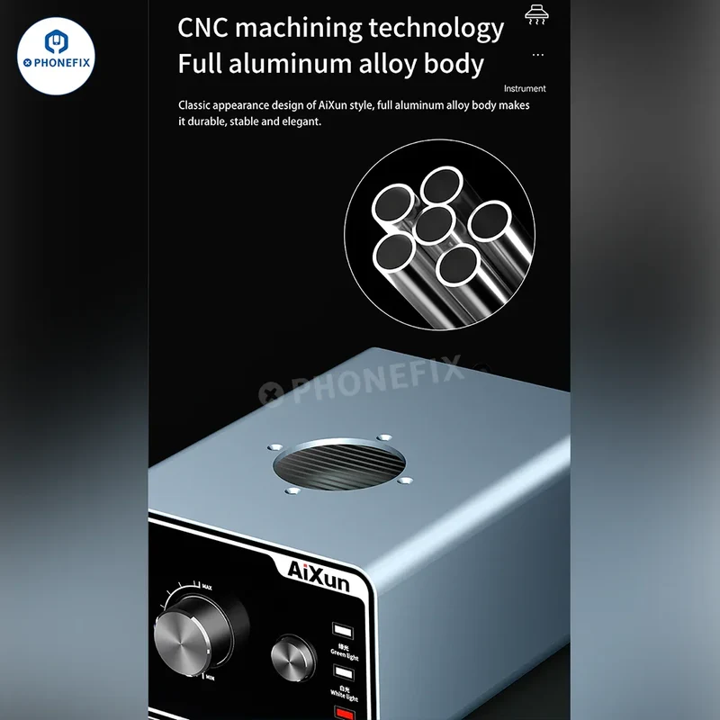 Extracteur de fumées AIXUN ES02 pour téléphone et PCB