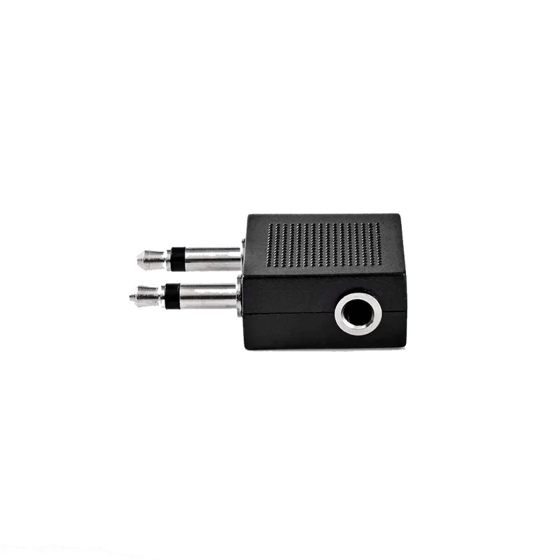 Adaptateur audio stéréo 2x 3.5mm Mâle, 2x 3.5mm Femelle