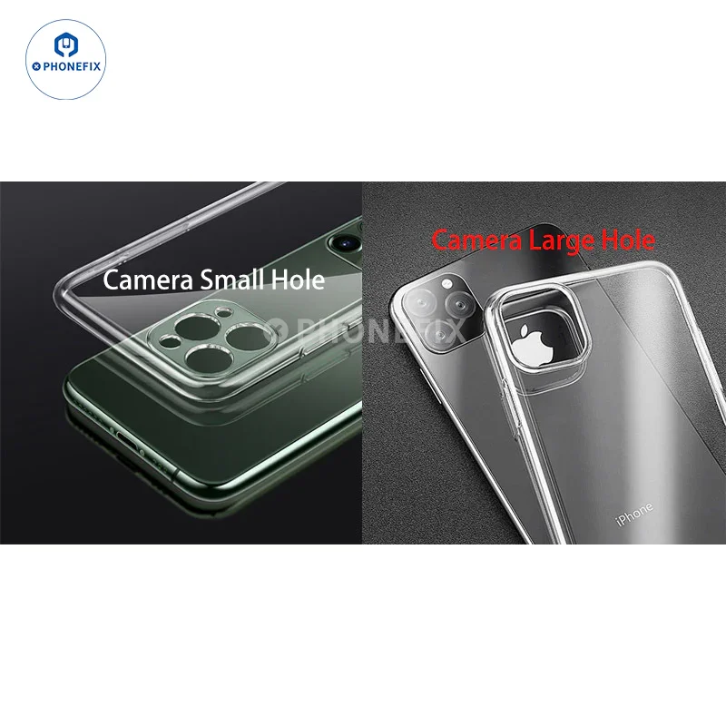 Coques en silicone TPU souple à couverture intégrale pour iPhone 12-16 Pro Max