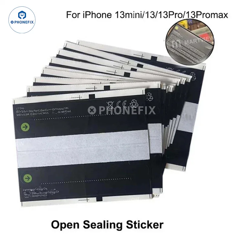 Autocollant de scellage de boîte d'emballage pour iPhone 13/14/15/16/17 Pro Max