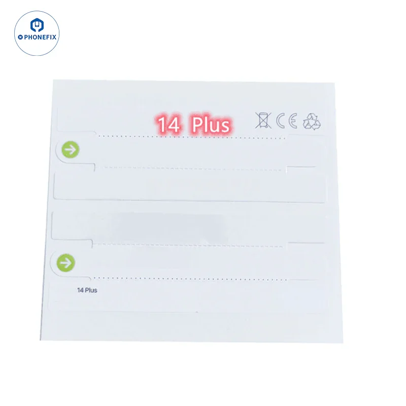Autocollant de scellage de boîte d'emballage pour iPhone 13/14/15/16/17 Pro Max