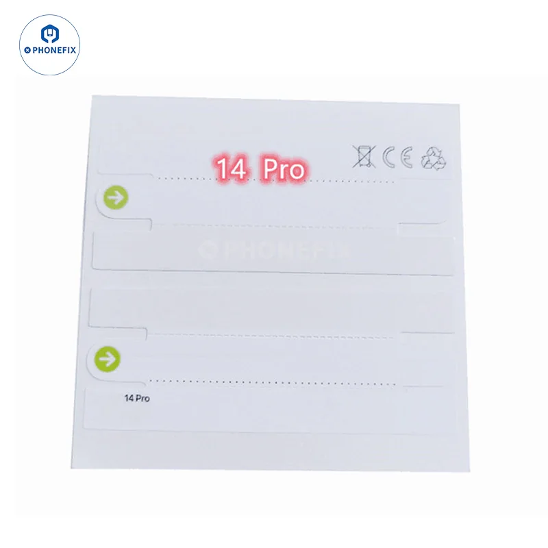 Autocollant de scellage de boîte d'emballage pour iPhone 13/14/15/16/17 Pro Max