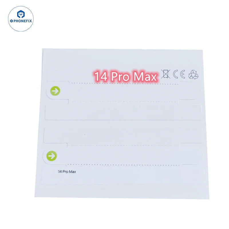 Autocollant de scellage de boîte d'emballage pour iPhone 13/14/15/16/17 Pro Max
