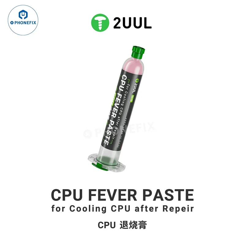 Pâte thermique pour refroidissement de circuits intégrés CPU Fever Patch 2UUL, feuille de cuivre
