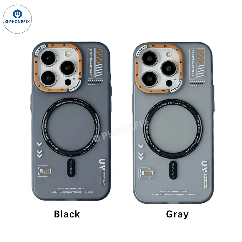 Coque en silicone pour iPhone 16 Pro Max avec logo MagSafe