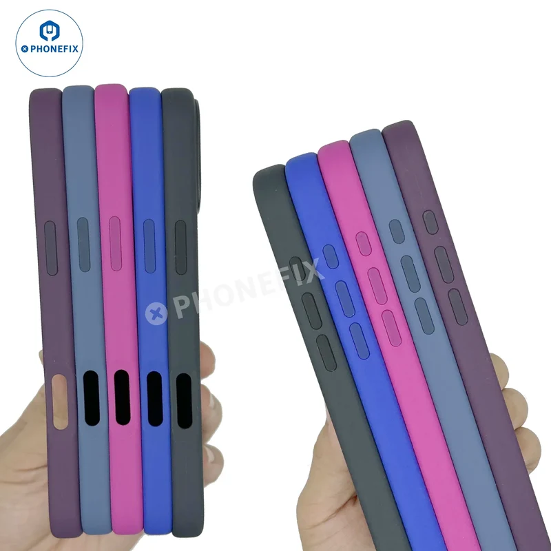 Coque en silicone pour iPhone 16 Pro Max avec logo MagSafe