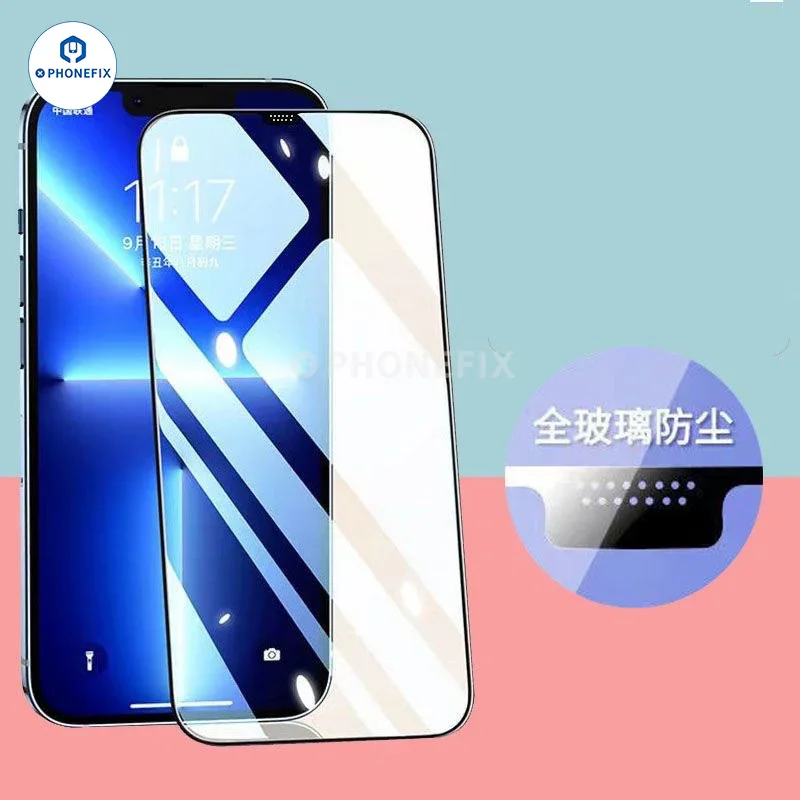 Film en verre trempé antidéflagrant pour iPhone 15/16 Pro Max