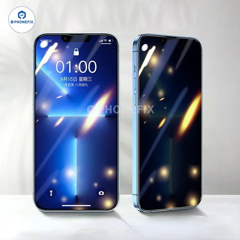 Film en verre trempé antidéflagrant pour iPhone 15/16 Pro Max